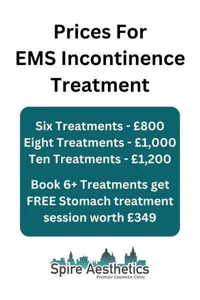 EMS Incontinence Treatment Prices Maryhill